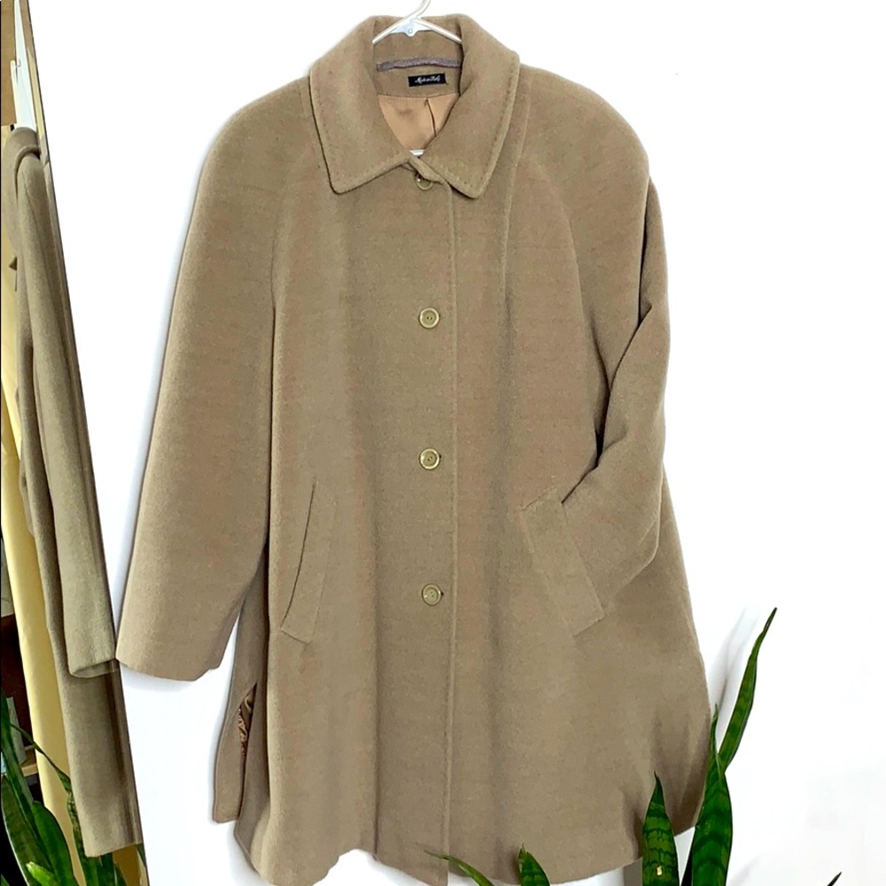 Vintage 1980s Rodel Italian Wool Coat